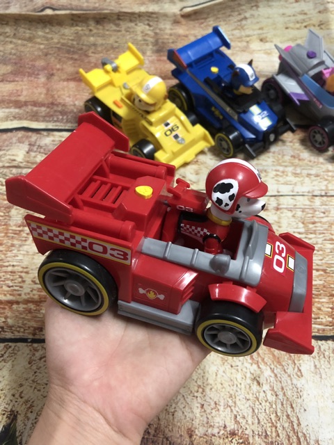 Đội Chó Cứu Hộ Paw Patrol- xe đua f1 Ready Race Rescue