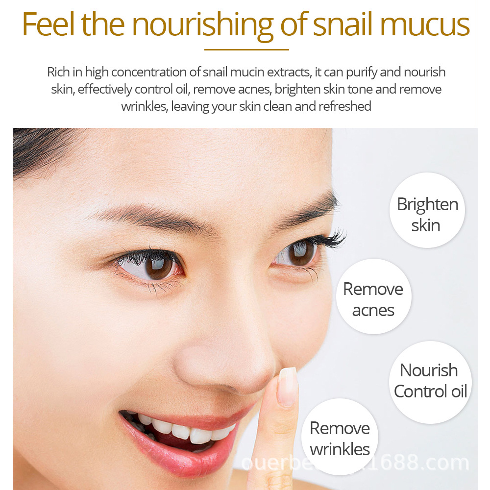 [Hàng mới về] Serum Ốc Sên Hyaluronic Acid Collagen Dưỡng Ẩm Da Mặt Vibrant Glamor