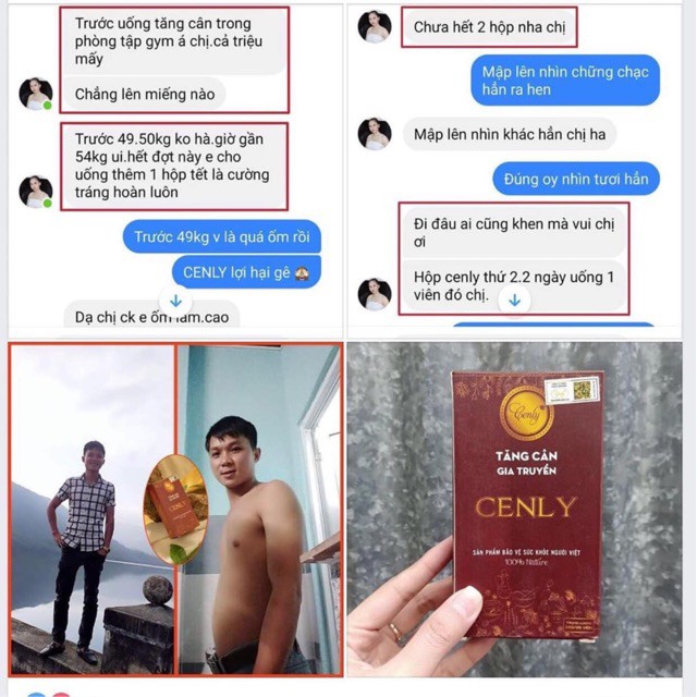 Tăng Cân CENLY (25 VIÊN) TẶNG QUÀ XINH | BigBuy360 - bigbuy360.vn