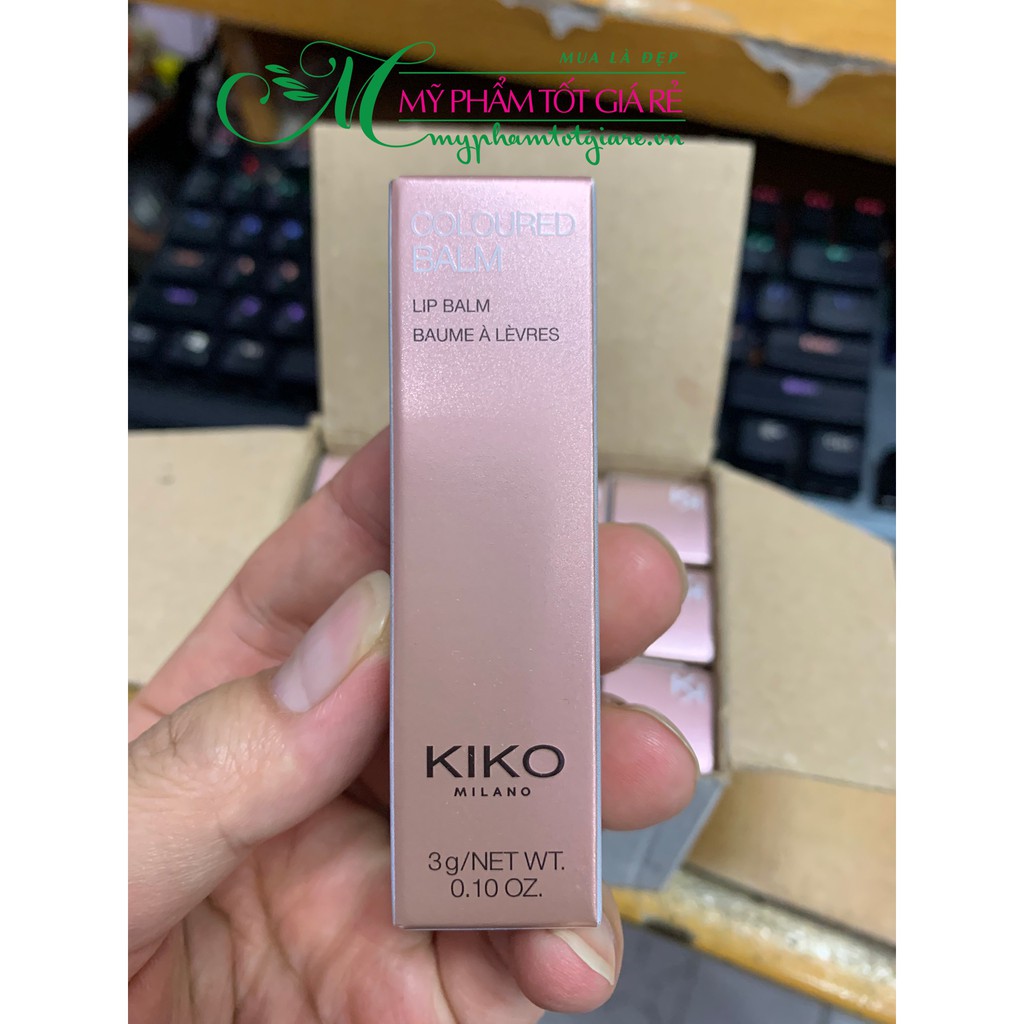 Son Dưỡng Kiko Milano Colored Balm MÀU 03 - GUAVA