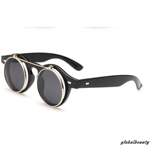 Kính mát 2 trong 1 phong cách cổ điển cho nam và nữ