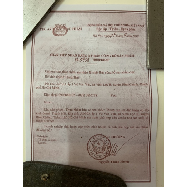 Thanh Can Sát Độc Hoàn - Hiệu Ông Tiên