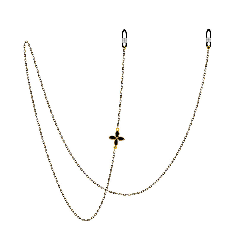 Dây Xích Kim Loại Giữ Mắt Kính Đeo Cổ Giá Đỡ