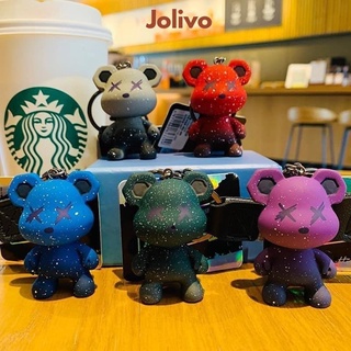 Móc khóa kaws bearbrick new kèm dây vải cực xinh hot hit mẫu mới jolivo