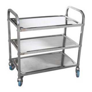 xe tiêm 3 tầng inox