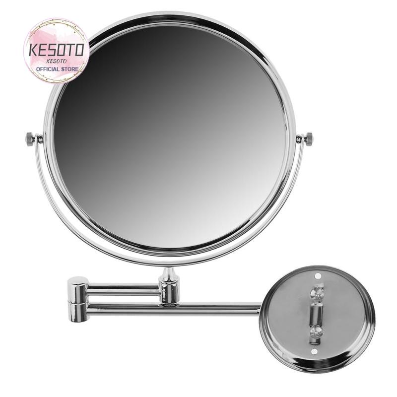 Gương Trang Điểm Hai Mặt Phóng Đại 5X / 1X Gắn Tường Tiện Dụng