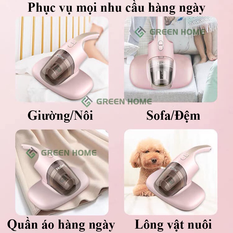 Máy hút bụi giường nệm Haier diệt khuẩn tia UV - Máy hút bụi giường nệm sofa lực hút mạnh - Bảo hành 2 năm