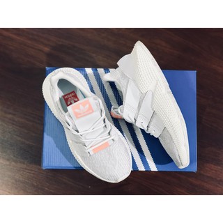 Giày Adidas Prophere trắng xám cam Nữ