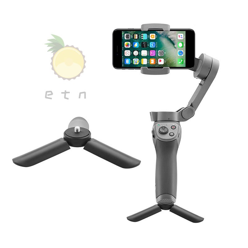 Tay cầm giá ba chân chống rung nhỏ gọn cho điện thoại máy quay DJI Osmo Gopro