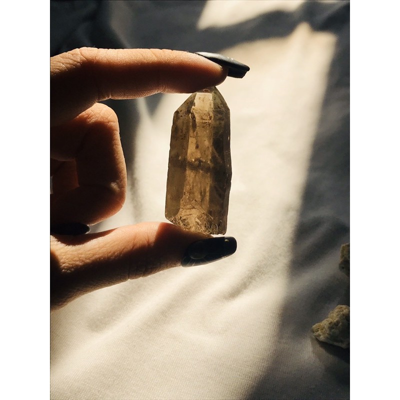 Smoky Quartz - ĐÁ THÔ THANH TẨY