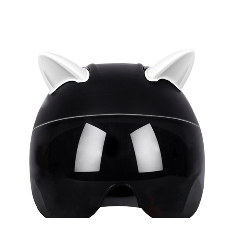 Sticker Dán Trang Trí Mũ Bảo Hiểm Hình Tai Mèo Ngộ Nghĩnh