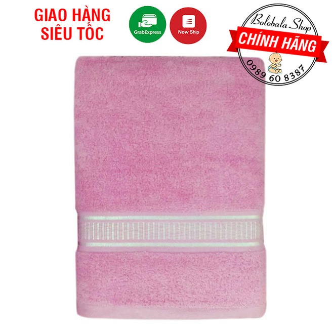 Khăn tắm Cotton Johnson's Cho Bé Cỡ Lớn 60cm x 120cm x 300g