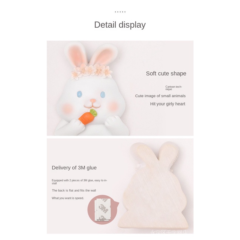 Miếng Dán Trang Trí Công Tắc Hình Động Vật Hoạt Hình 3D Bằng Nhựa Resin