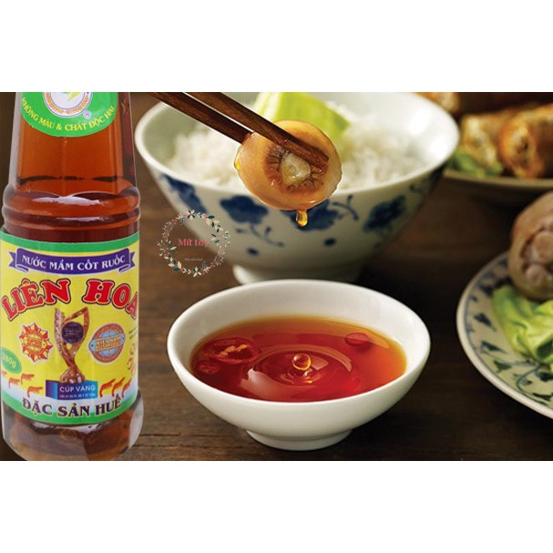 Nước Mắm Cốt Ruốc Liên Hoa 280ml Nguyên Chất Truyền Thống Sạch- Đặc Sản Huế Mít Tây