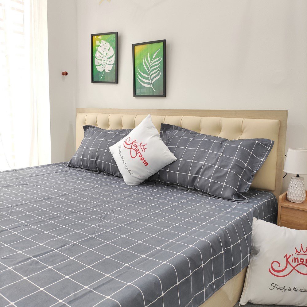 Bộ ga nệm 3 món 860 Kingroom shop chuyên ga giường, bọc nệm