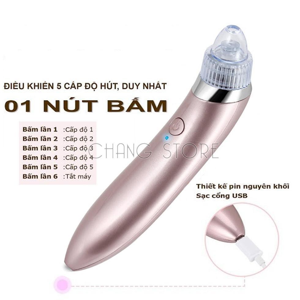 Máy Hút Mụn Beauty Skin Hút Mụn Cho Bạn Làn Da Sạch Mịn Màng