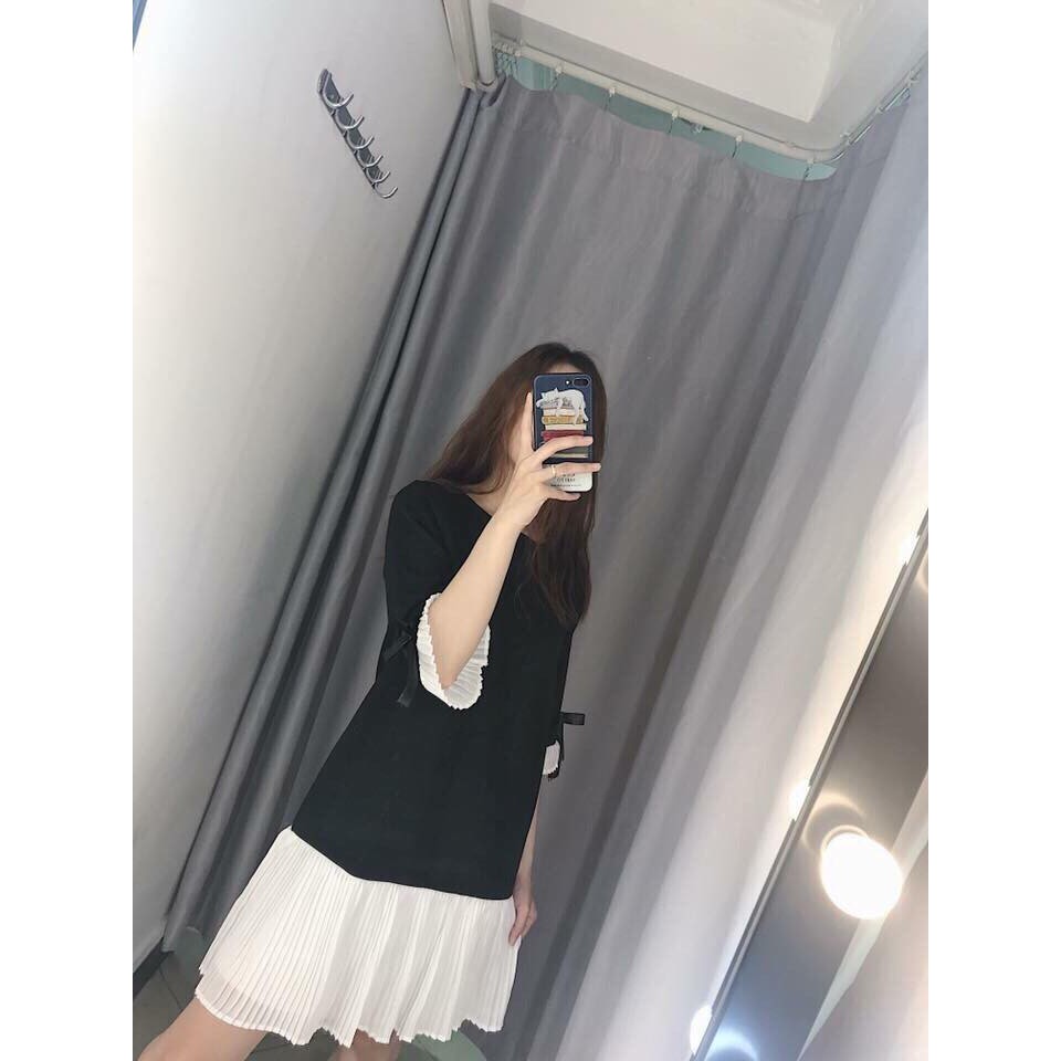 Đầm suông dập li xinh xắn đáng yêu / Ảnh thật | BigBuy360 - bigbuy360.vn