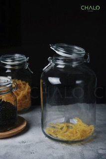 Hũ thuỷ tinh Fido nắp quai cài cao cấp