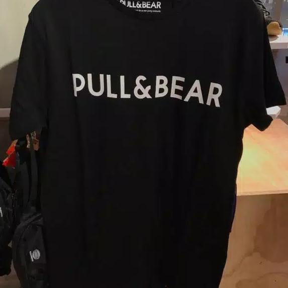 「Merry」 Áo thun tay ngắn in chữ & BEAR / PULL AND BEAR / TSHIRT PUL AND BAR