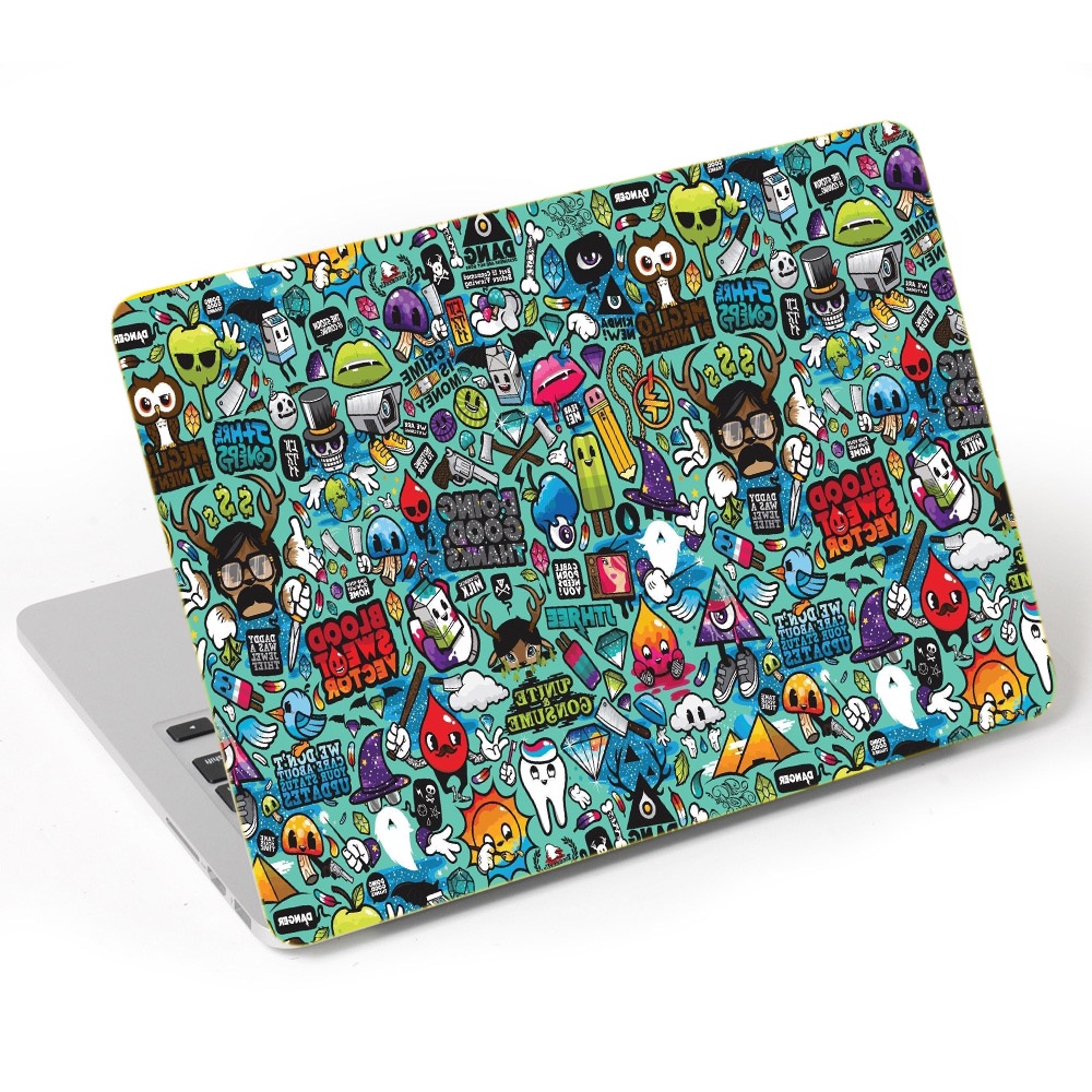 Mẫu Decal Dán Skin Trang Trí Laptop Nghệ Thuật LTHV - 240