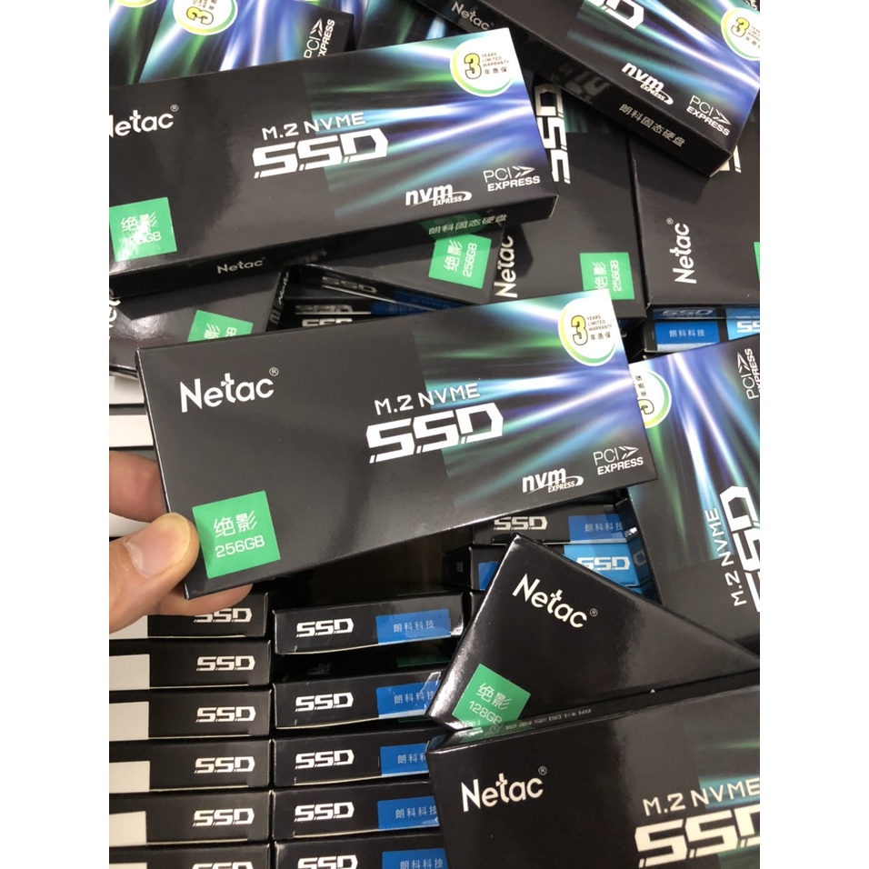 Ổ Cứng SSD Netac 256GB M.2 NVMe PCIe N930E Pro Gen3x4 - Mới Bảo hành 36 tháng 1 đổi 1