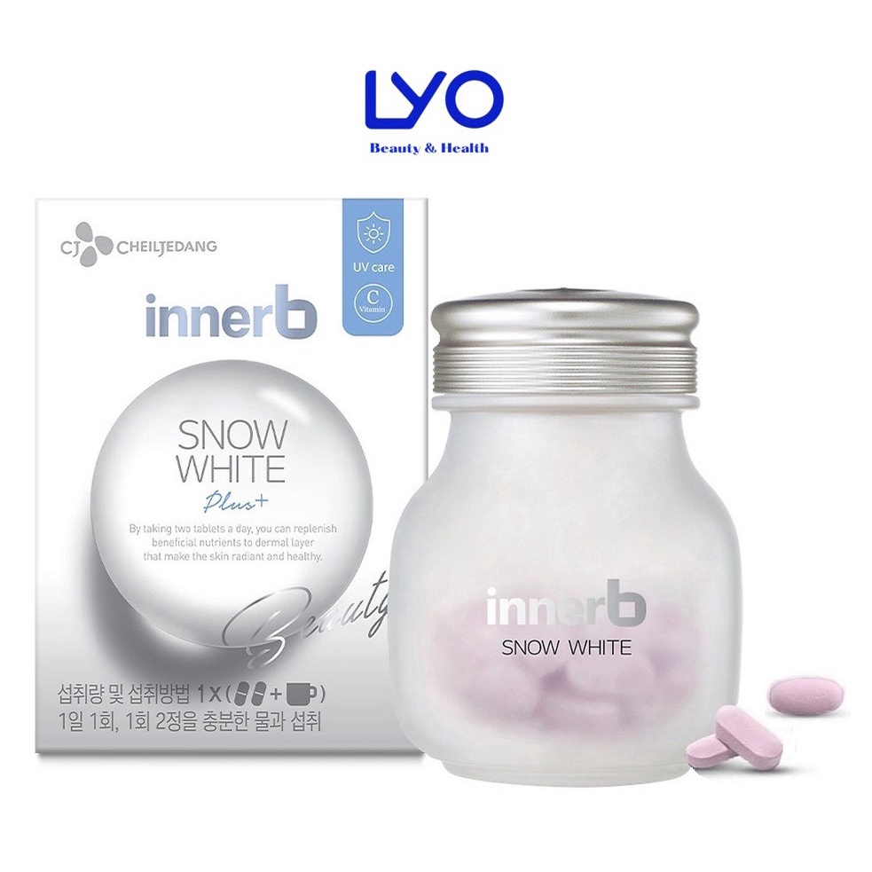 Viên Uống Trắng Da InnerB Snow White plus + 70 viên - Hàn Quốc chính hãng