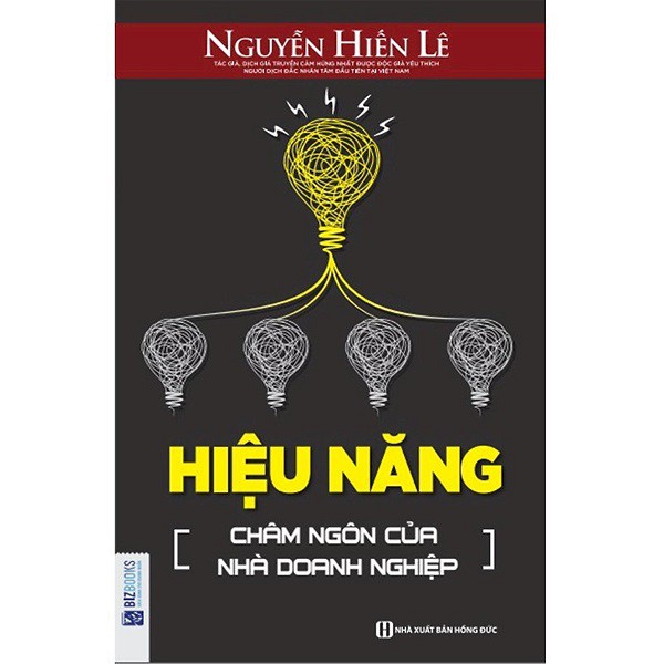 Sách - Hiệu Năng: Châm Ngôn Của Nhà Doanh Nghiệp + tặng kèm bút bi