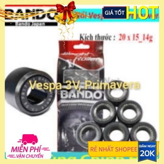 Bi nồi BANDO cho Vespa Primavera, Sprint, Vespa 3V, Liberty 3v (Mã số 20×15-18g, cho xe hãng Piaggio)