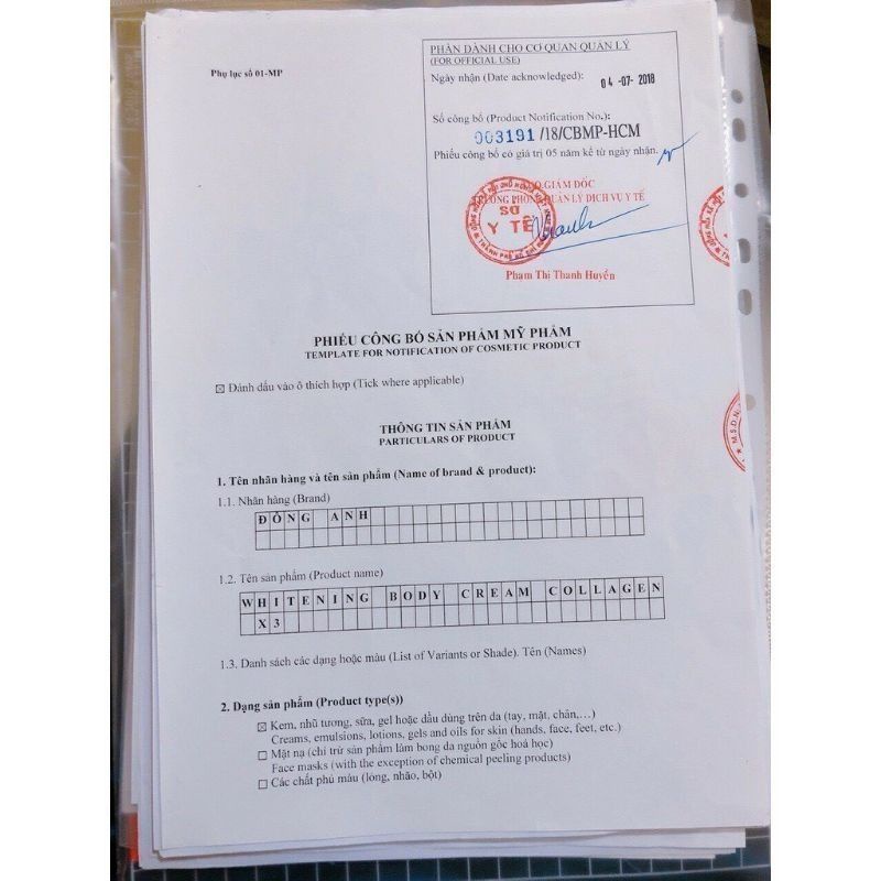 Kem Kích Trắng Collagen X3 Hàng Cty Đông Anh