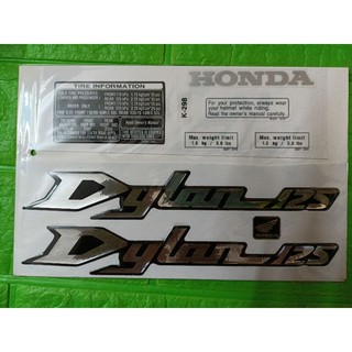 Bộ tem nổi xe Dylan 125 new