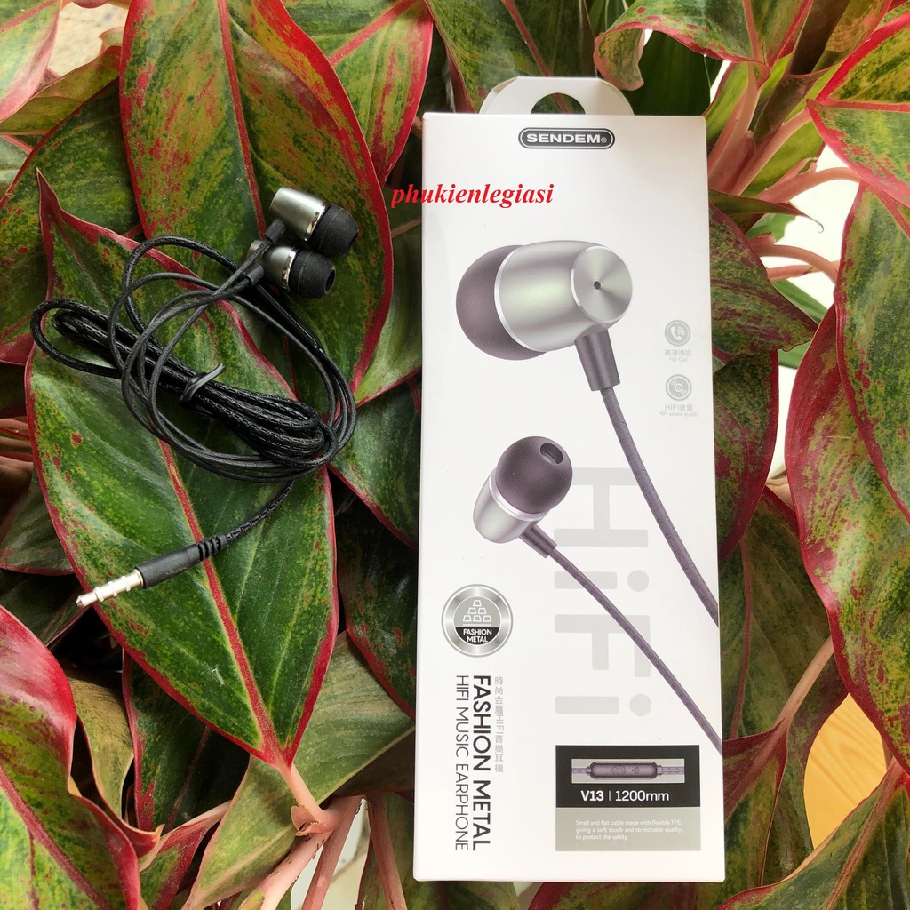 Tai nghe Sendem V13 jack 3.5mm