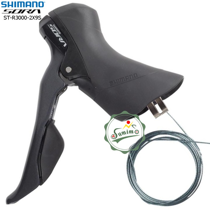 Tay lắc SHIMANO Sora ST-R3000 2x9 Speed - Chính hãng