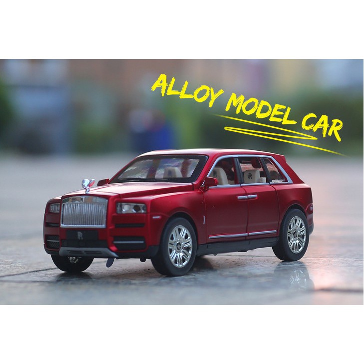 Mô hình siêu xe Rolls Royce Cullinan tỉ lệ 1:24 Hãng Chezhi