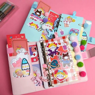 sổ còng Planner A6 bìa PU