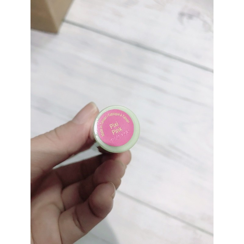 Son dưỡng có màu cho môi và má Pixị by Petra Shea Butter Lip Balm - màu Pixi Pink