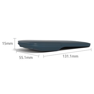 Microsoft Surface Mouse Arc Touch Blue Shadow Technology Wireless Bluetooth Mouse