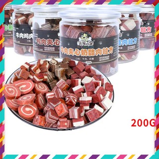 Đồ Ăn Vặt Cho Chó Thịt Bò Đóng Hộp