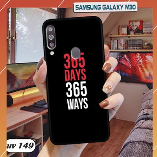 Ốp lưng Samsung Galaxy M30 lưng nhám viền dẻo