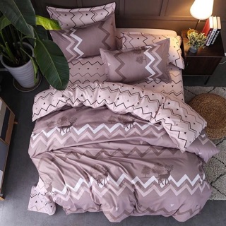 Bộ chăn ga gối Cotton Poly