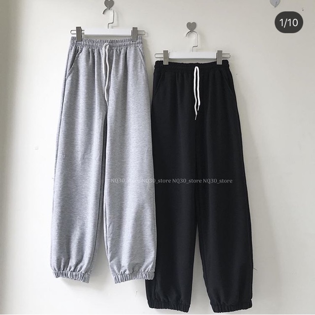 ❄️Quần Nỉ Jogger Trơn