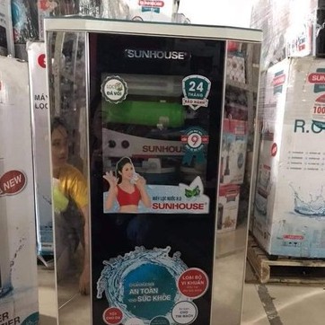 Máy lọc nước Sunhouse 9 lõi nóng lạnh, máy lọc nước RO cao cấp- SHR8669B | BigBuy360 - bigbuy360.vn