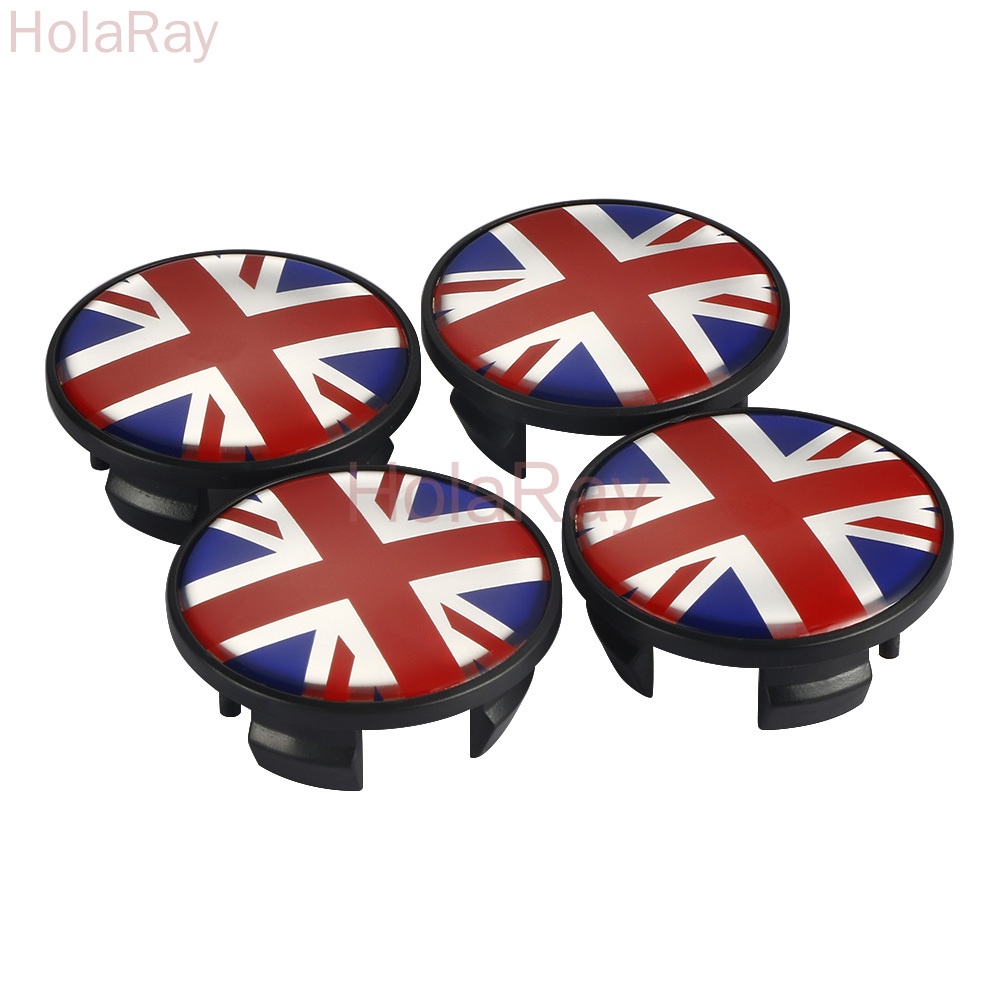 4 Nắp Đậy Trục Bánh Xe Hơi 54mm Bằng ABS Cho Mini Cooper JCW One+ S Countryman R55 R56 R57 R60 R60