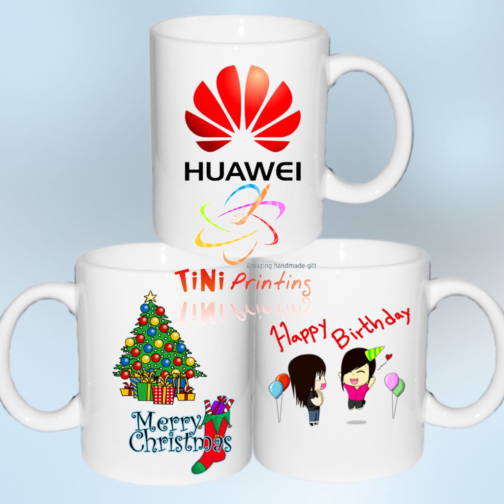 In hình theo yêu cầu lên ly sứ - In hình lên ly sứ Biên Hòa