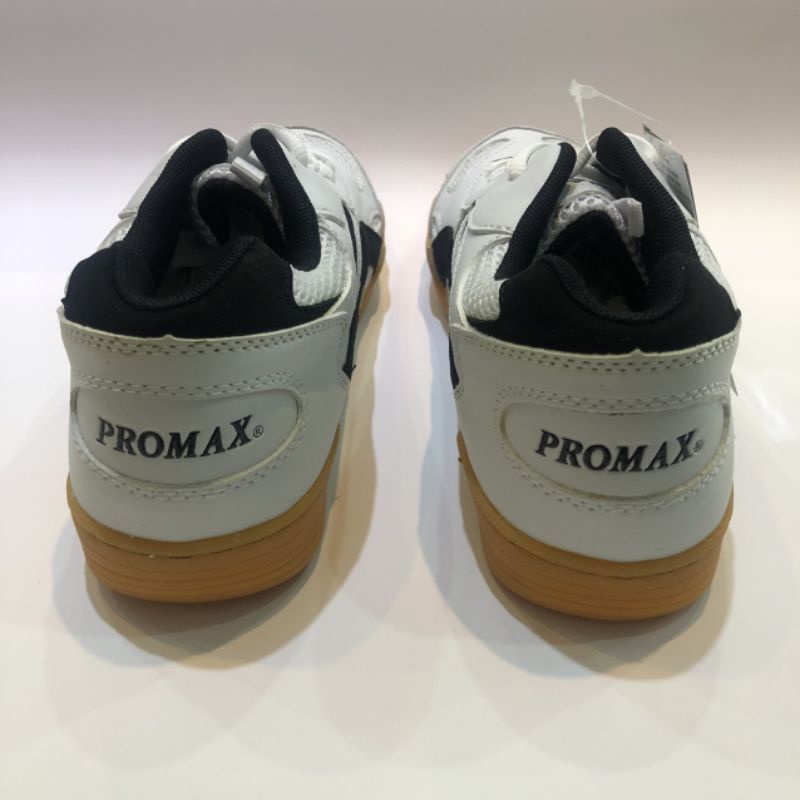Giày Cầu Lông đế kép Nam Nữ Động Lực Promax Trắng