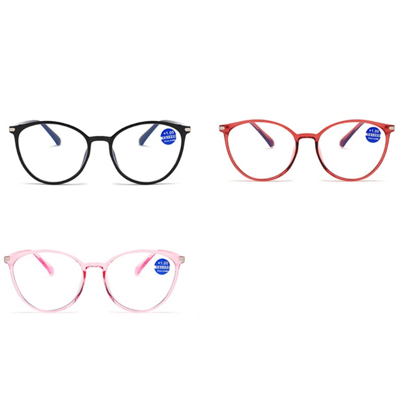 Kính Đọc Sách TR90 Gọng Tròn Siêu Nhẹ Chống Ánh Sáng Xanh Phong Cách Vintage Cho Nam Và Nữ