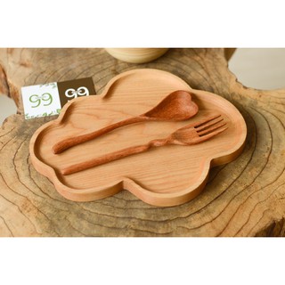 Khay Hình Đám Mây Gỗ Tần Bì- Khay Gỗ Decor Trang Trí - Wooden Tray