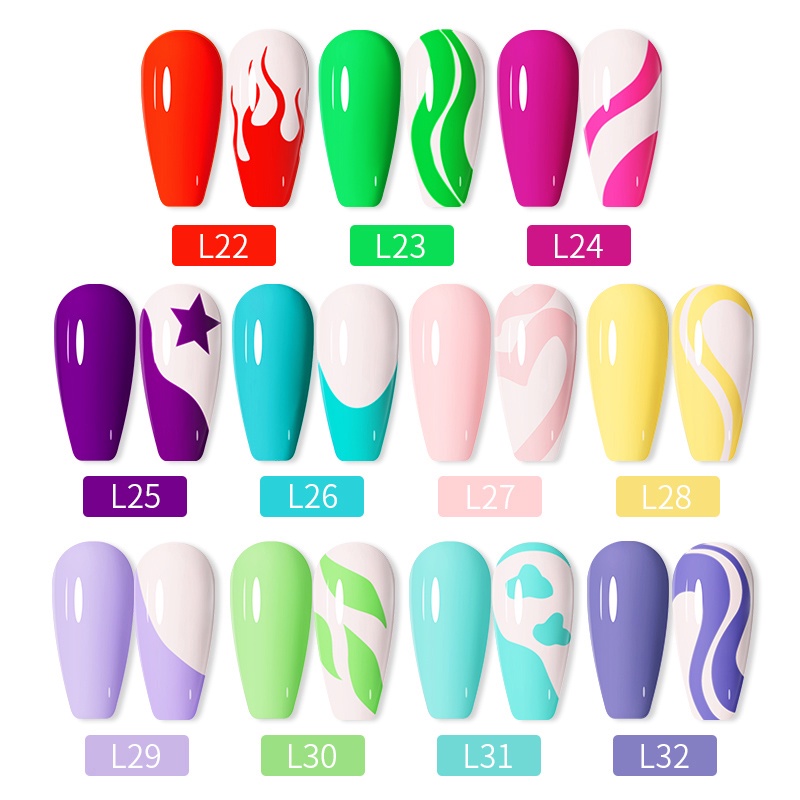 Lọ nước sơn móng tay UR SUGAR 5ml uv led nhiều màu sắc thời trang