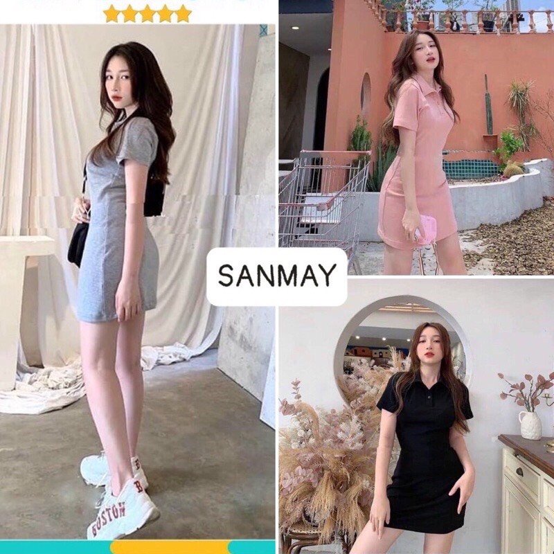 đầm polo nữ, mẫu siêu xinh TT 11
