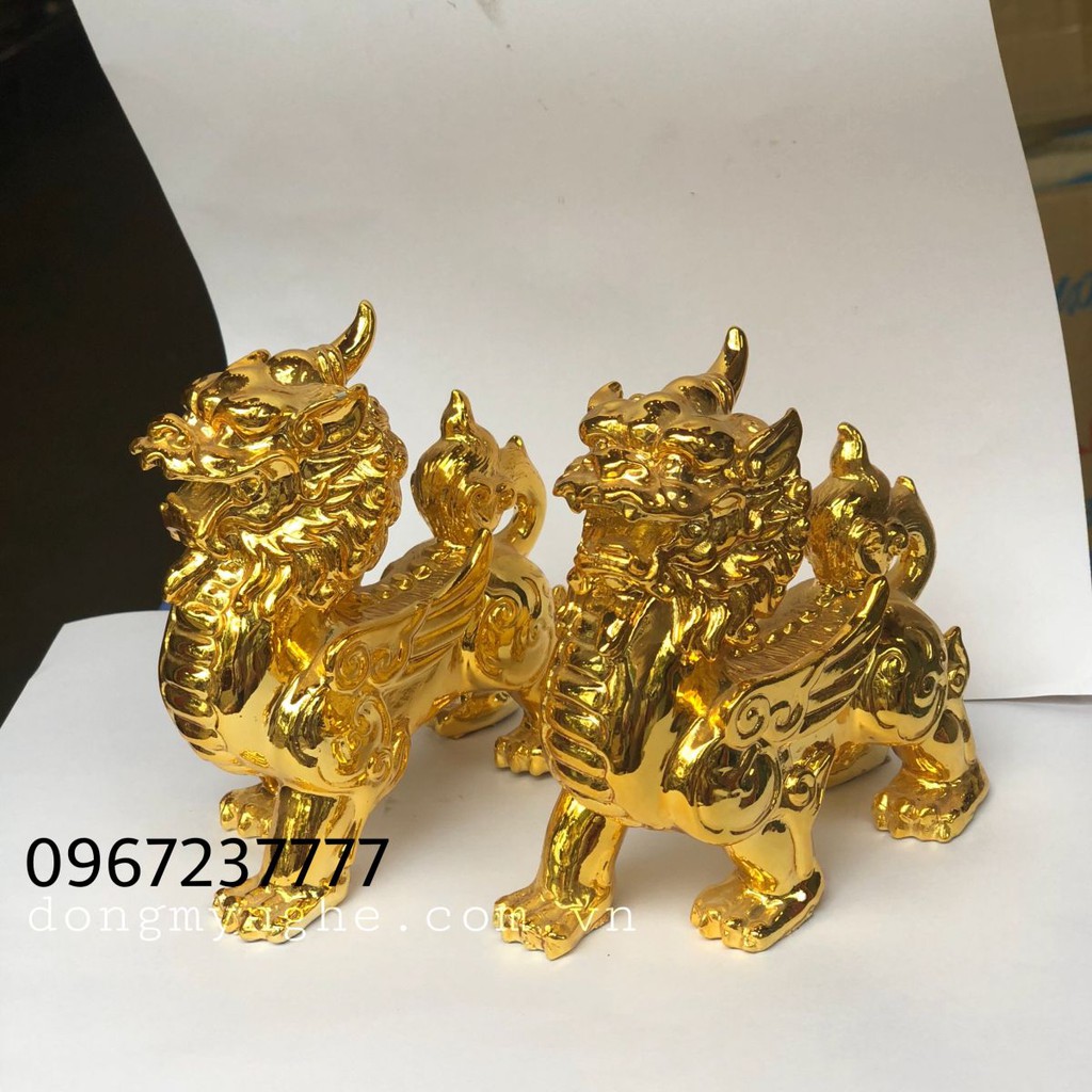 Tượng Tỳ Hưu Mạ Vàng 24K - Giá Rẻ Nhất Tại Hà Nội