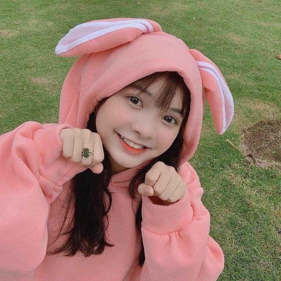 Áo Hoodie Nỉ Tai Thỏ 🌺 Áo Sweater nữ form rộng có mũ tai thỏ Bunny 2 màu TRẮNG | HỒNG style Korea Ulzzang SIÊU HOT 🌺 | BigBuy360 - bigbuy360.vn
